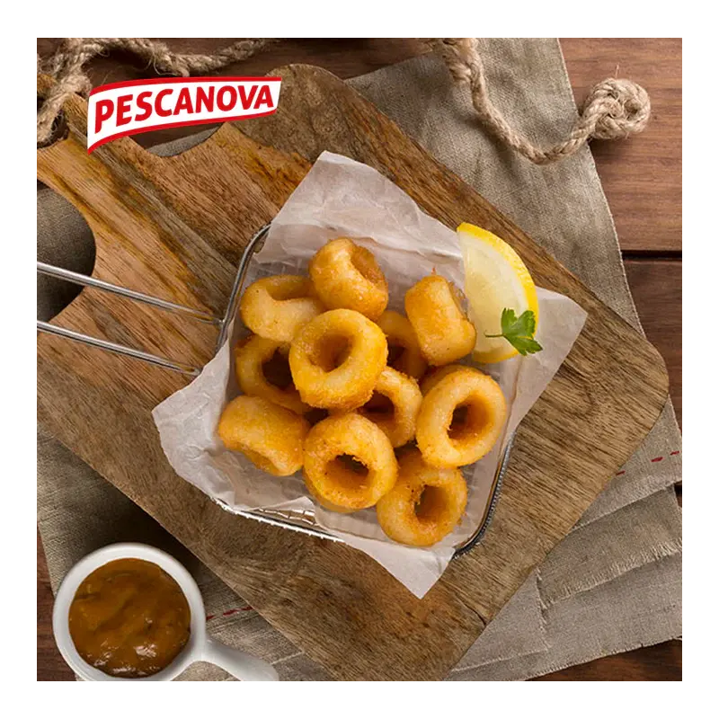 Chipirones al huevo .