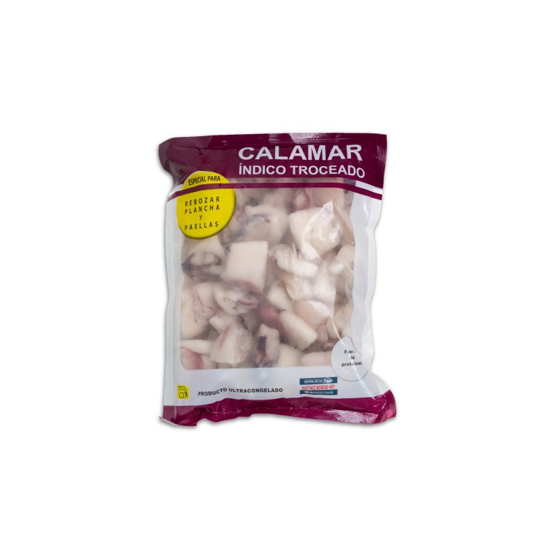 Calamar Troceado