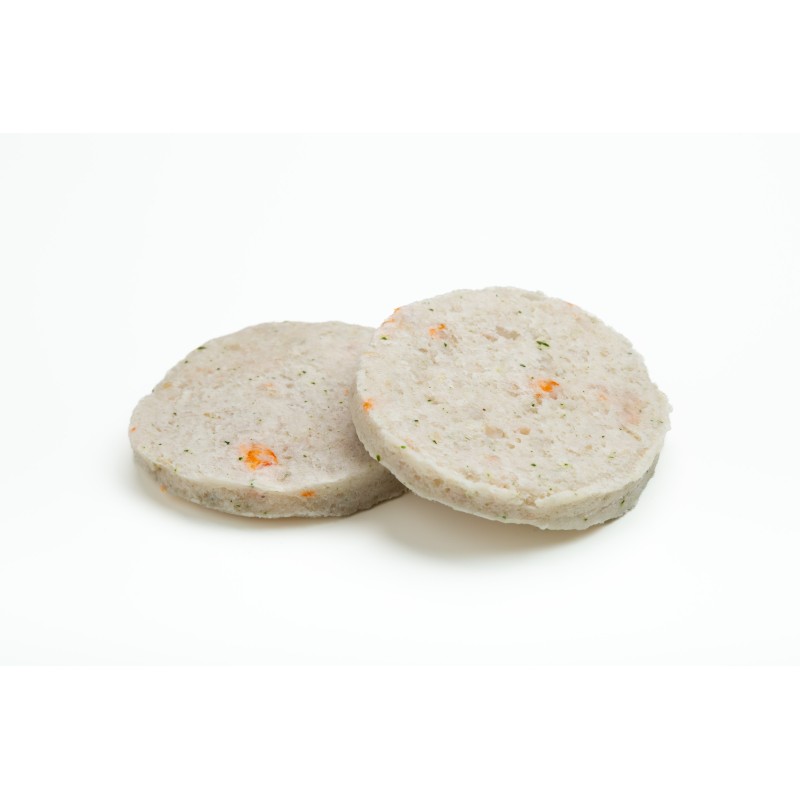 Hamburguesa de Merluza y Gambas