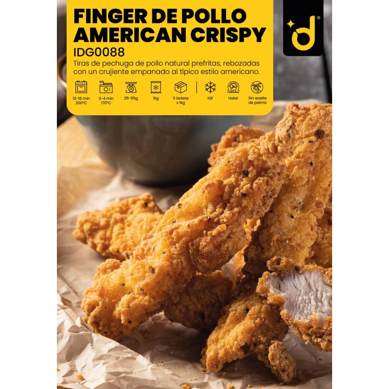 Finger de pollo CRISPY