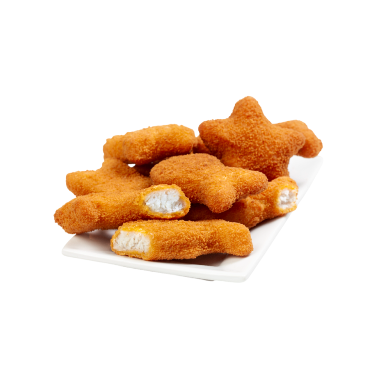 Formas de Merluza Empanadas