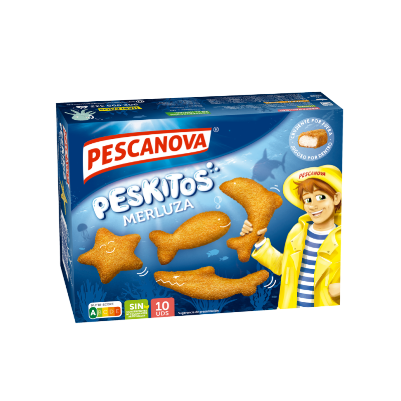 Formas de Merluza Empanadas