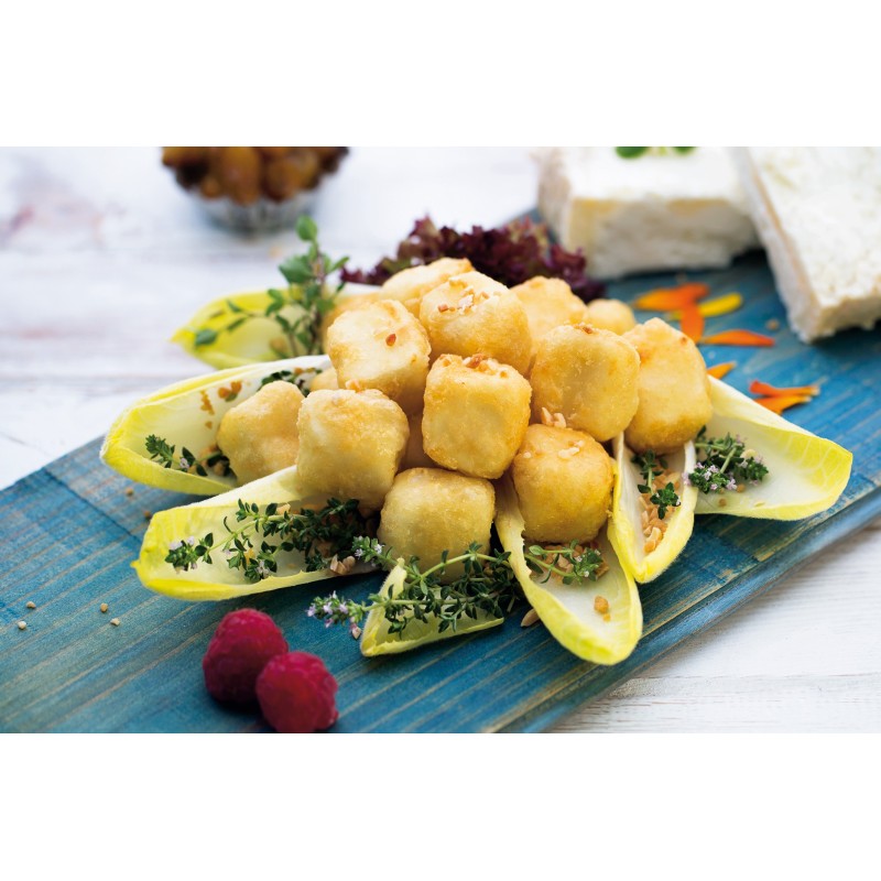 QUESO de cabra en Tempura