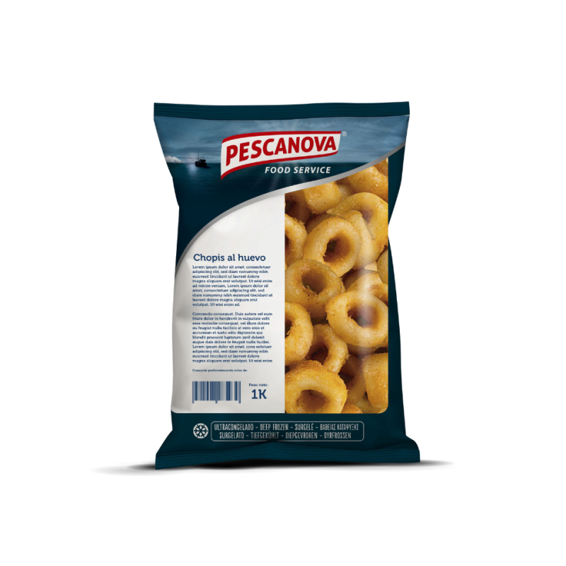 Chipirones al huevo .