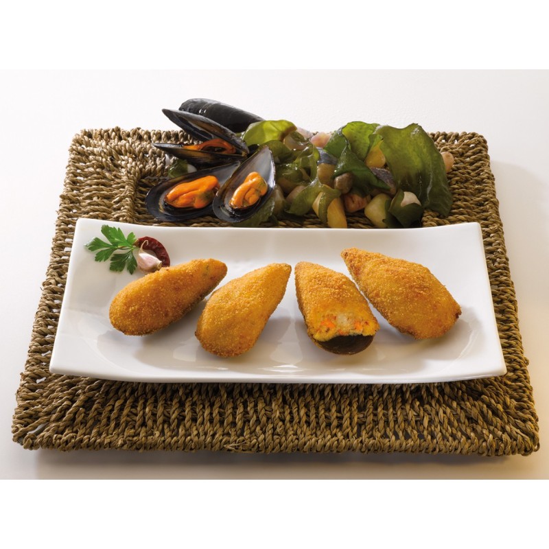 Mejillón Relleno con Bechamel