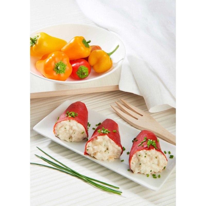 Pimiento relleno de Bacalao