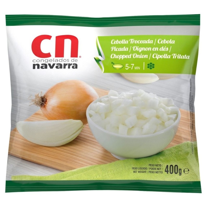 Cebolla troceada