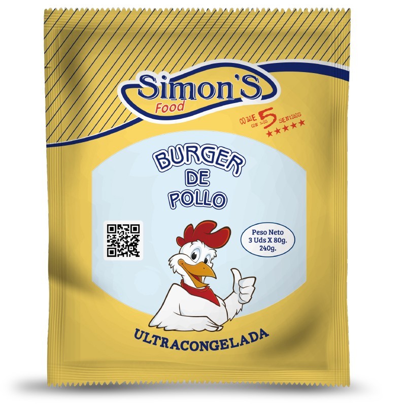 Hamburguesa de Pollo